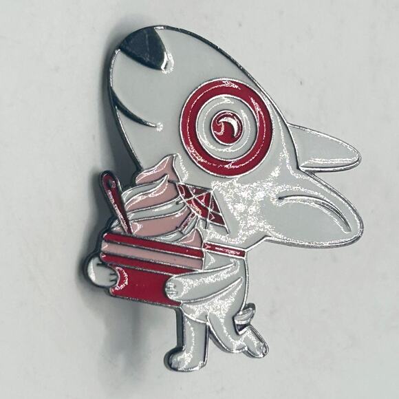 Disney D23 2024 Bullseye w/Ice Cream Target Exclusive Promo Pin Saturday Day 2 - Picture 2 of 4
